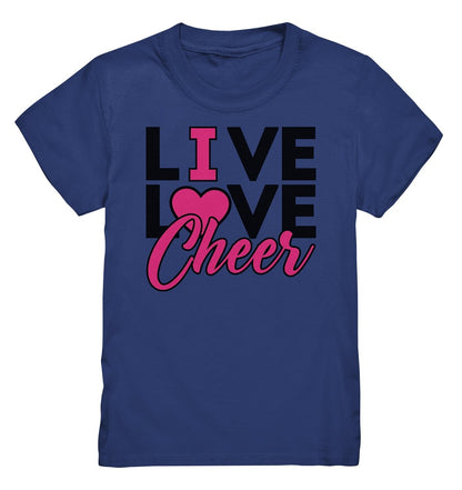 Lasten Live Love Cheer t-paita - FourFan