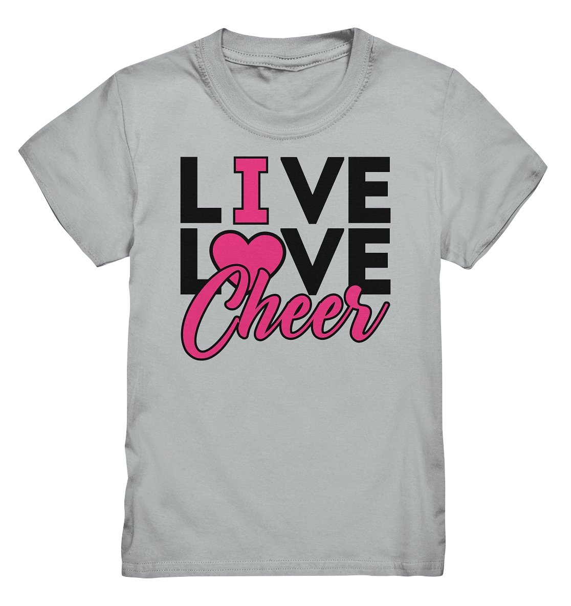 Lasten Live Love Cheer t-paita - FourFan