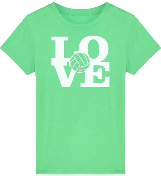 Lasten Love lentopallo t-paita - FourFan