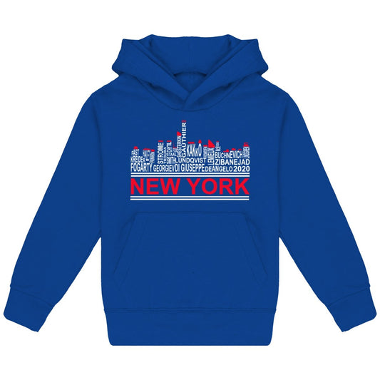 Lasten New York skyline 2020 jääkiekko huppari - FourFan