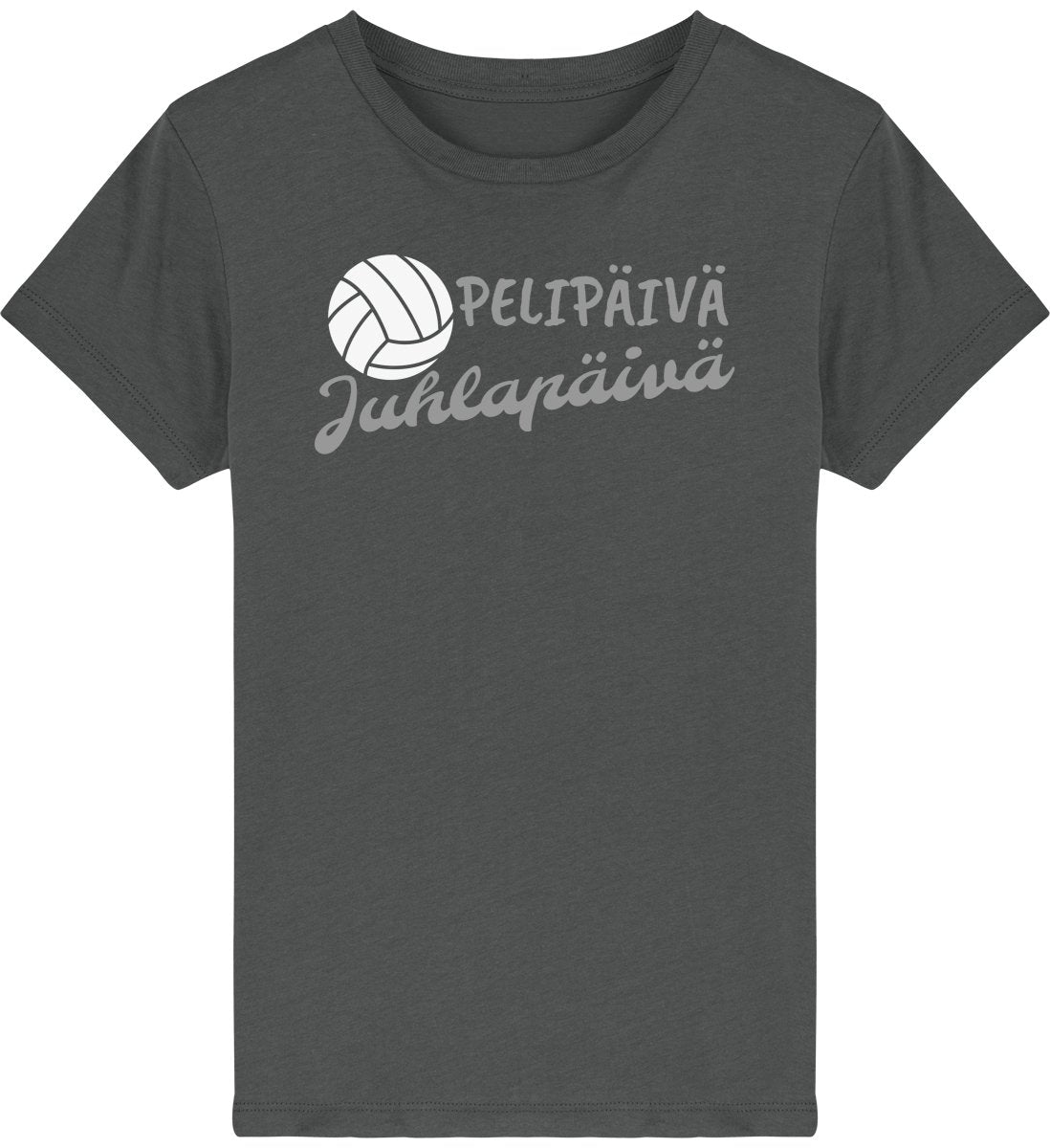 Lasten Pelipäivä Juhlapäivä lentopallo t-paita - FourFan