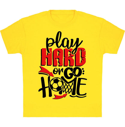 Lasten Play Hard Futis t-paita - FourFan