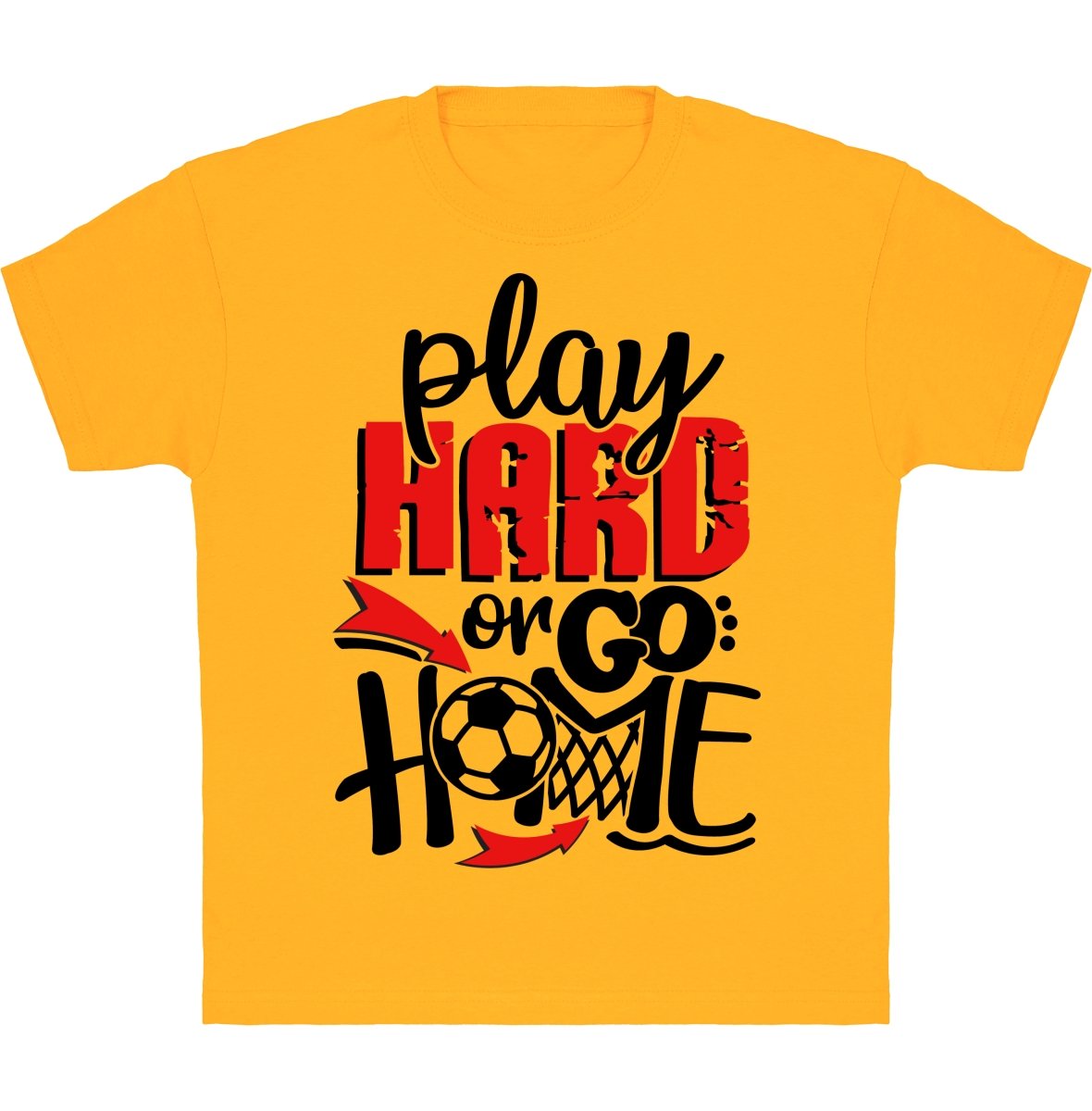 Lasten Play Hard Futis t-paita - FourFan