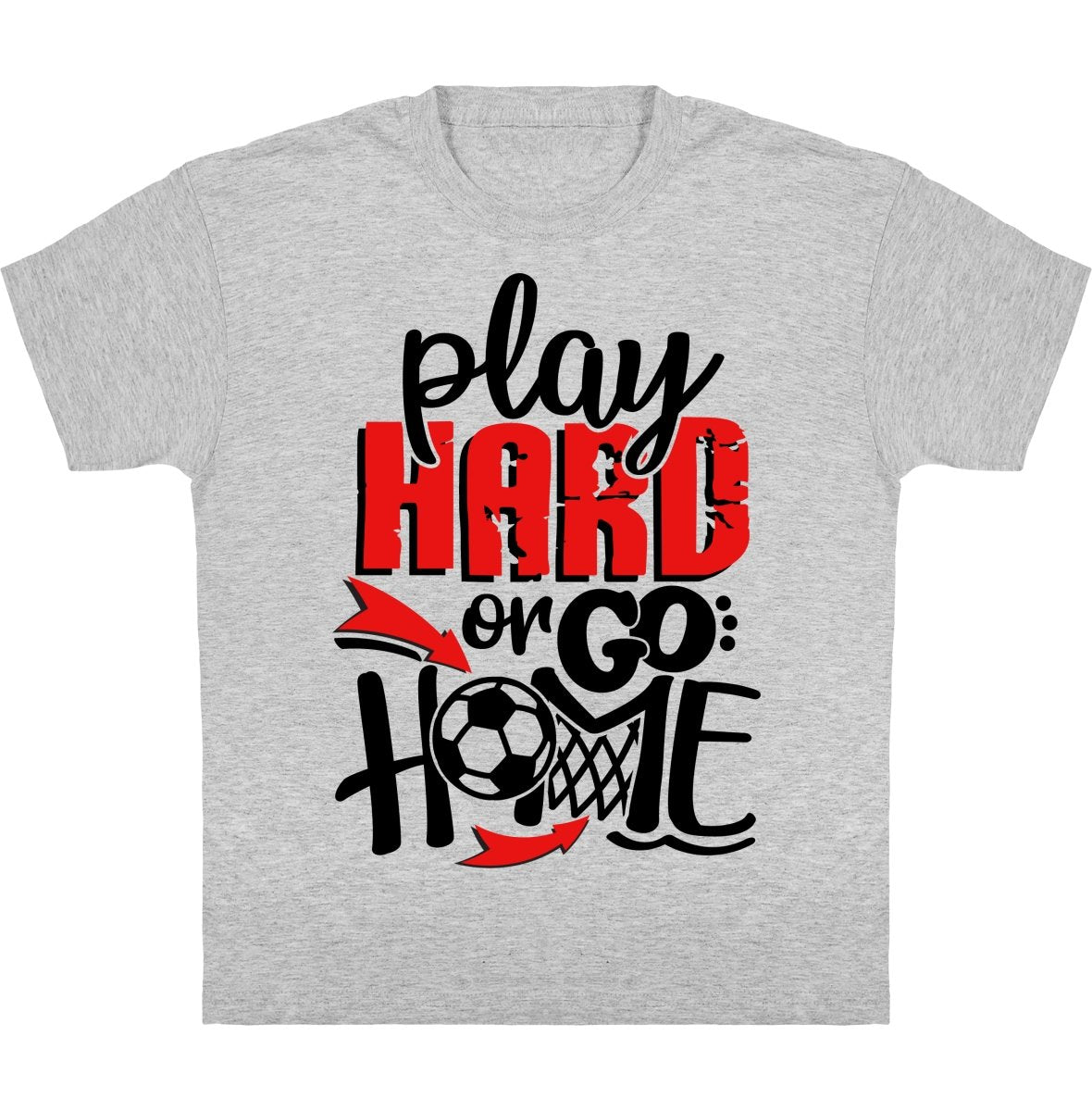Lasten Play Hard Futis t-paita - FourFan