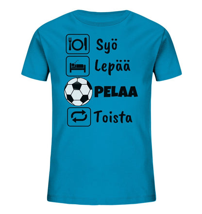 Lasten Syö Lepää Futis EKo t-paita - FourFan