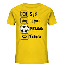 Load image into Gallery viewer, Lasten Syö Lepää Futis EKo t-paita - FourFan
