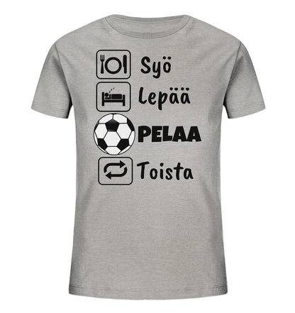 Lasten Syö Lepää Futis EKo t-paita - FourFan
