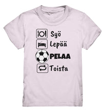 Load image into Gallery viewer, Lasten Syö Lepää Futis t-paita - FourFan
