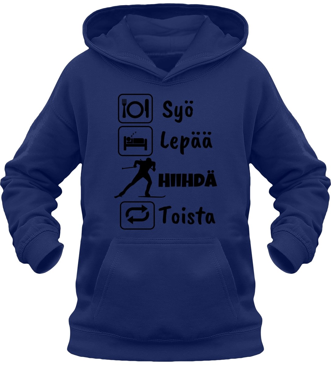 Lasten Syö, Lepää, Hiihdä huppari - FourFan