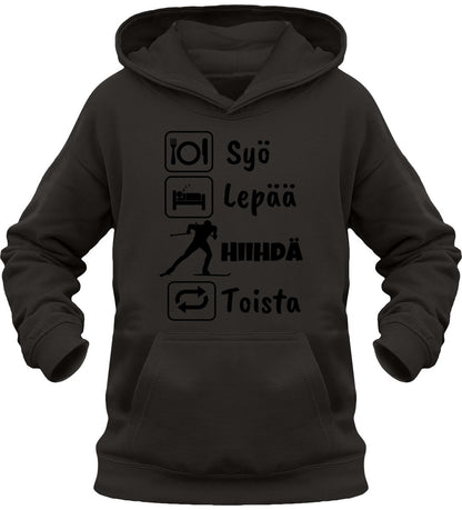 Lasten Syö, Lepää, Hiihdä huppari - FourFan