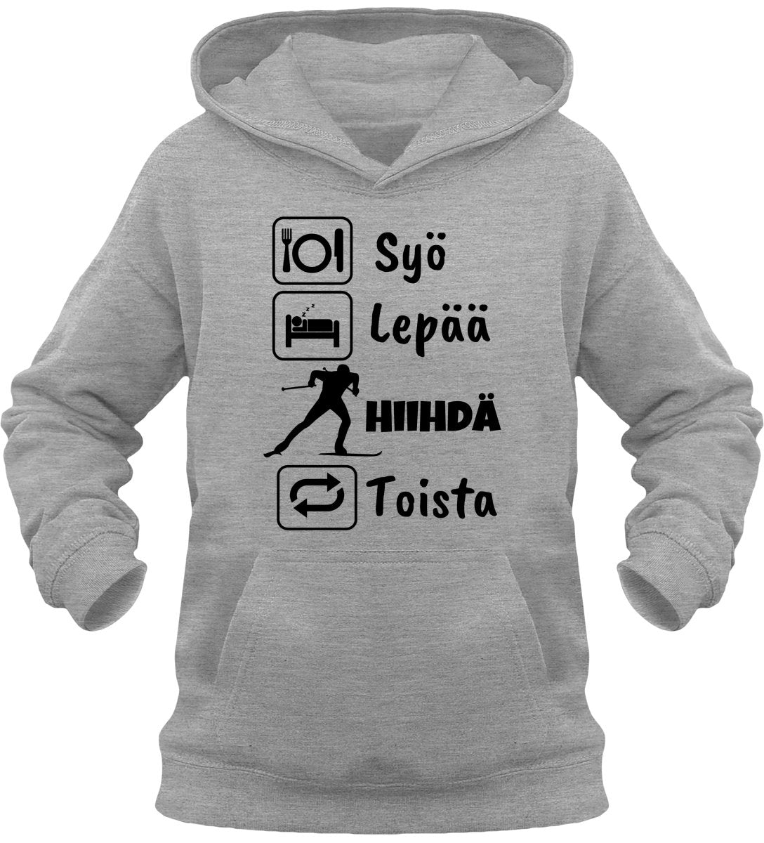 Lasten Syö, Lepää, Hiihdä huppari - FourFan