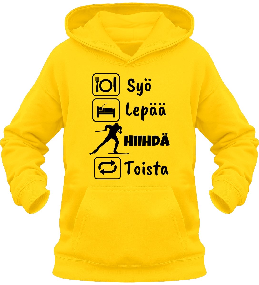 Lasten Syö, Lepää, Hiihdä huppari - FourFan