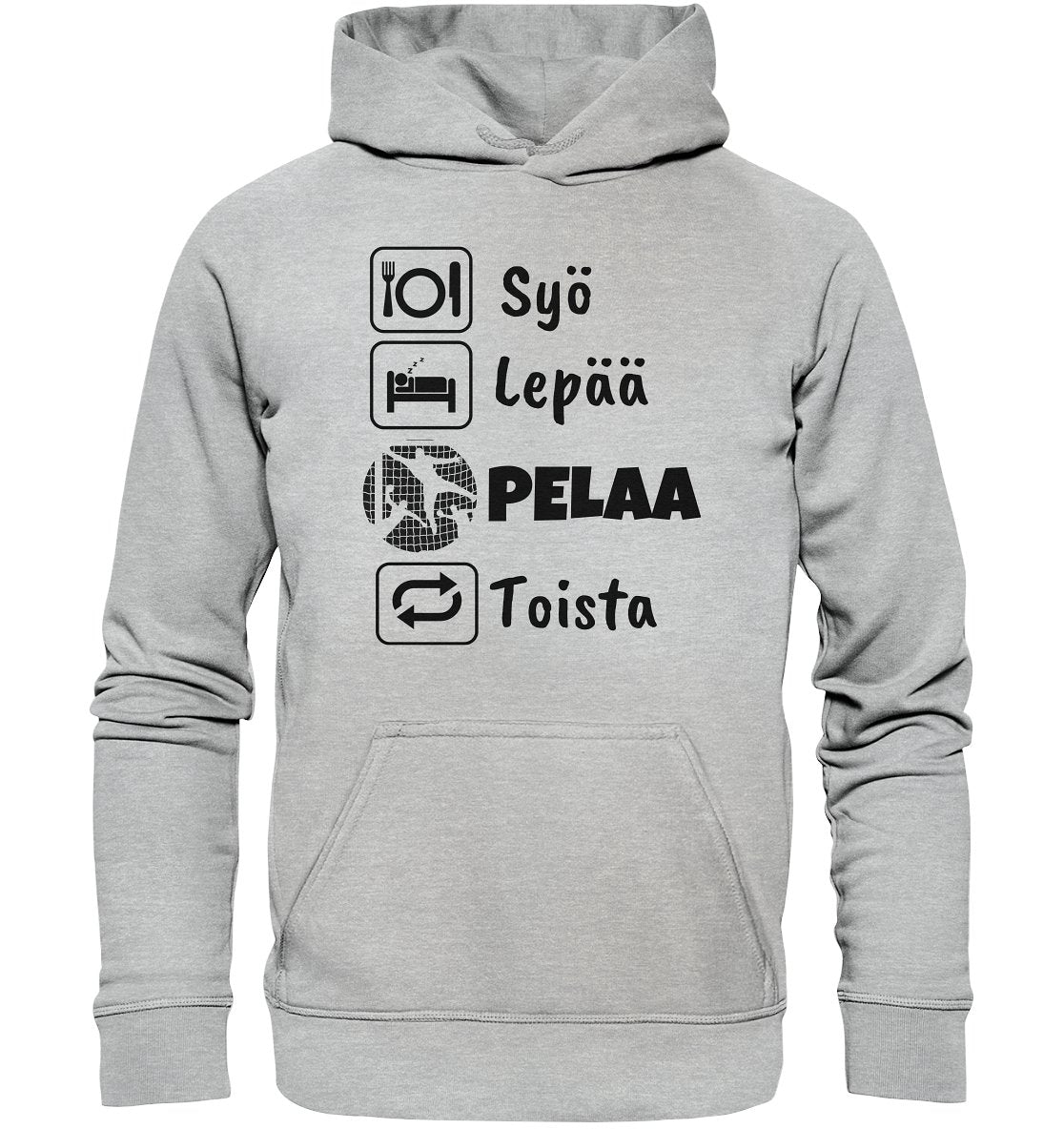 Lasten Syö Lepää Käsipallo huppari - FourFan