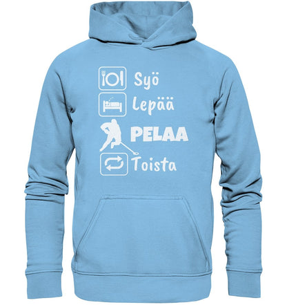 Lasten Syö Lepää Ringette huppari - FourFan