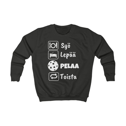 Lasten Syö Lepää Salibandy collage - FourFan