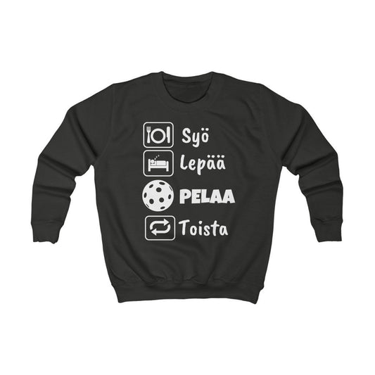 Lasten Syö Lepää Salibandy collage - FourFan