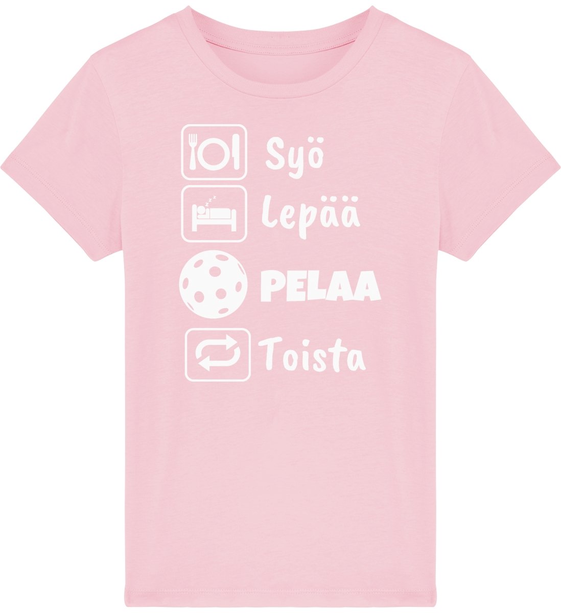 Lasten Syö, Lepää, Salibandy t-paita - FourFan