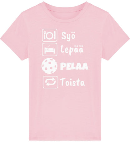 Lasten Syö, Lepää, Salibandy t-paita - FourFan
