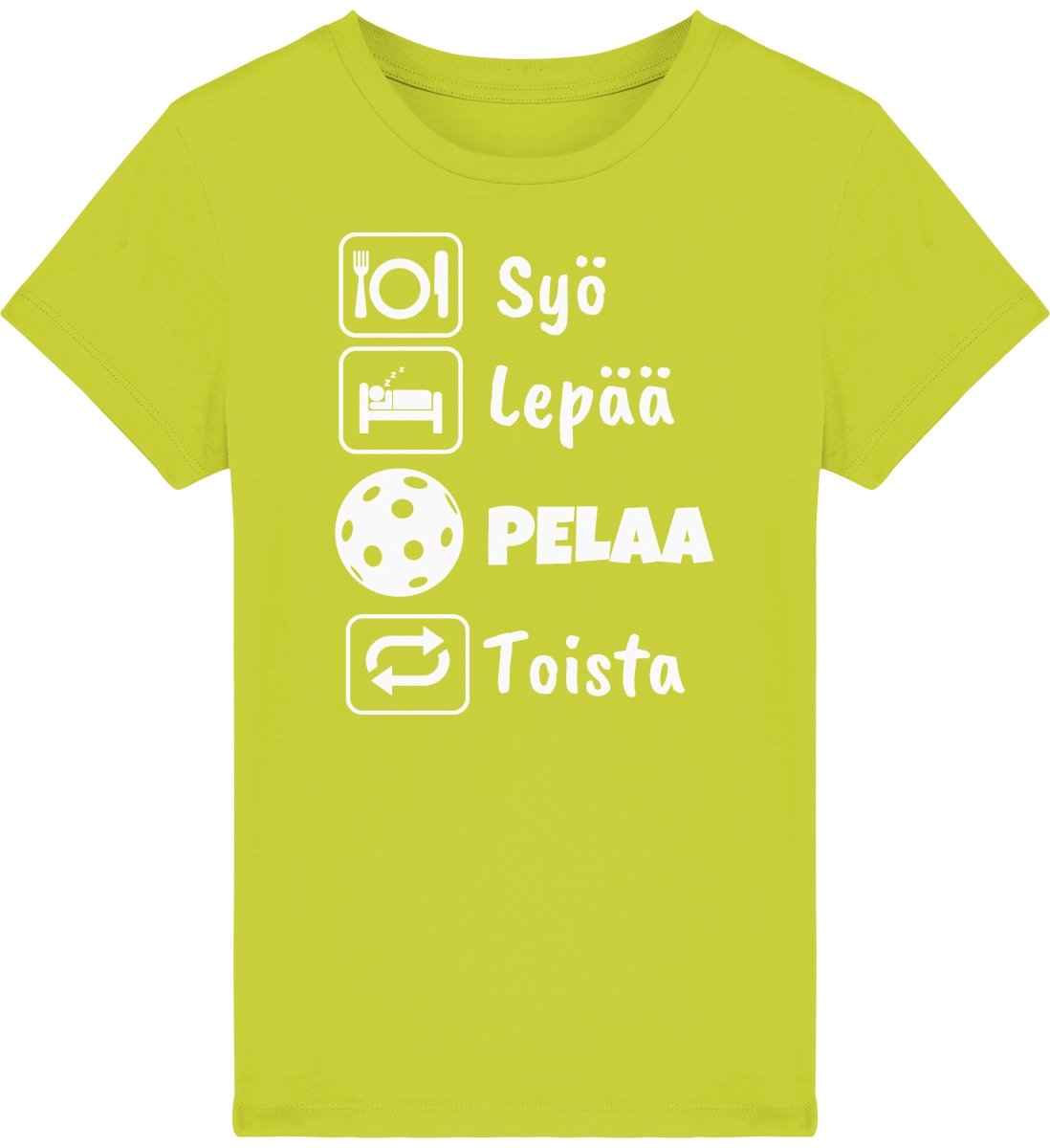 Lasten Syö, Lepää, Salibandy t-paita - FourFan