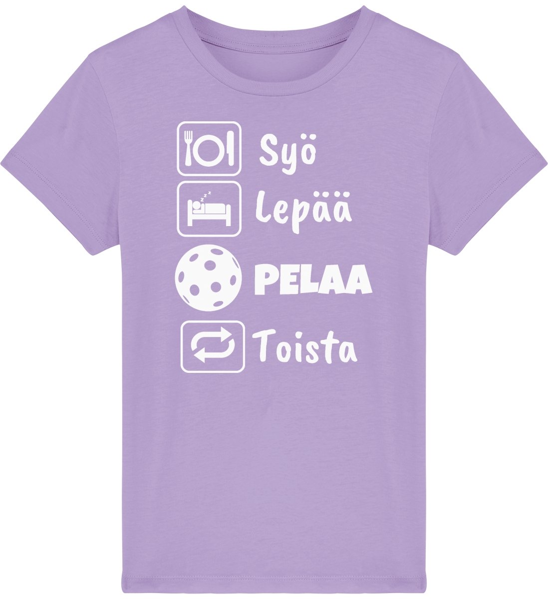 Lasten Syö, Lepää, Salibandy t-paita - FourFan
