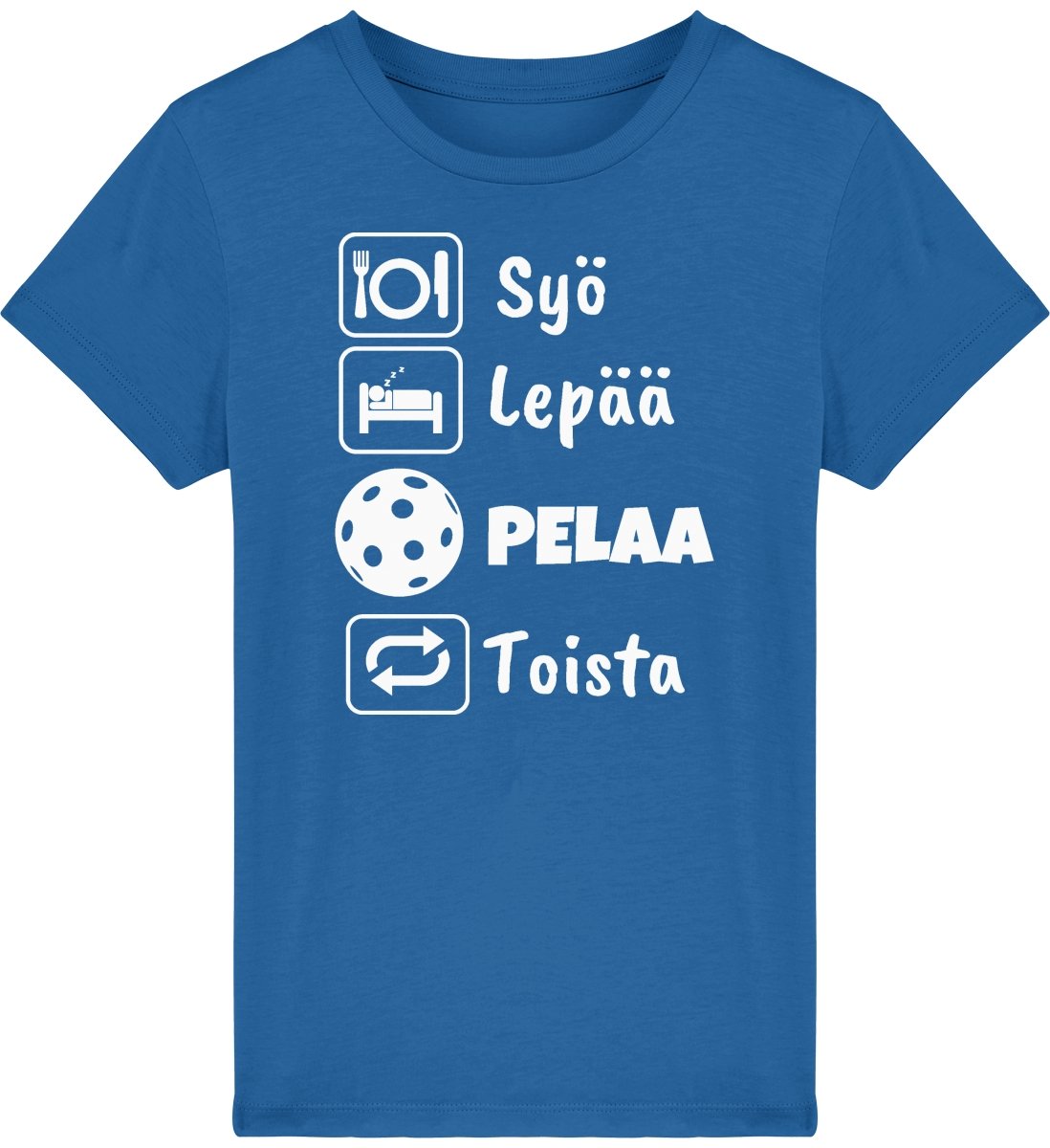 Lasten Syö, Lepää, Salibandy t-paita - FourFan