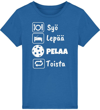 Lasten Syö, Lepää, Salibandy t-paita - FourFan