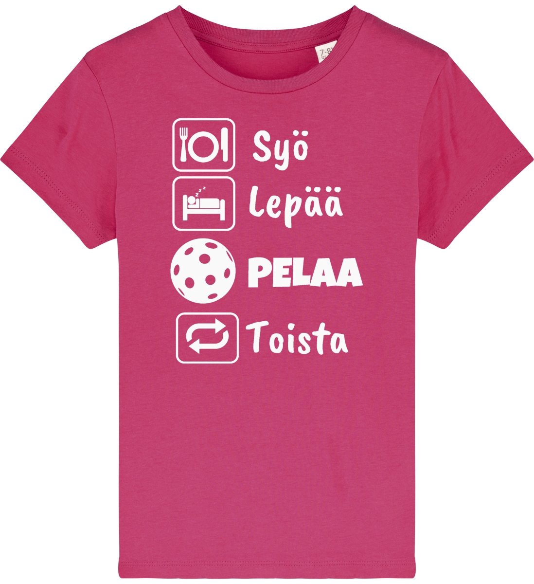 Lasten Syö, Lepää, Salibandy t-paita - FourFan