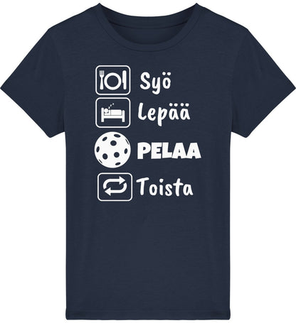 Lasten Syö, Lepää, Salibandy t-paita - FourFan