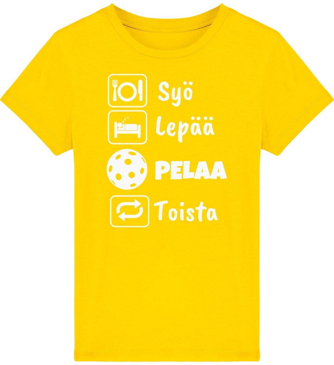 Lasten Syö, Lepää, Salibandy t-paita - FourFan