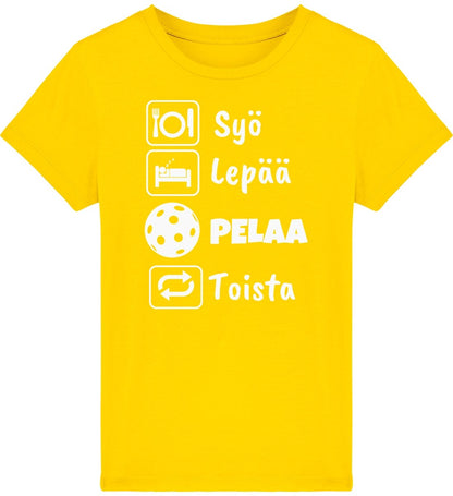 Lasten Syö, Lepää, Salibandy t-paita - FourFan