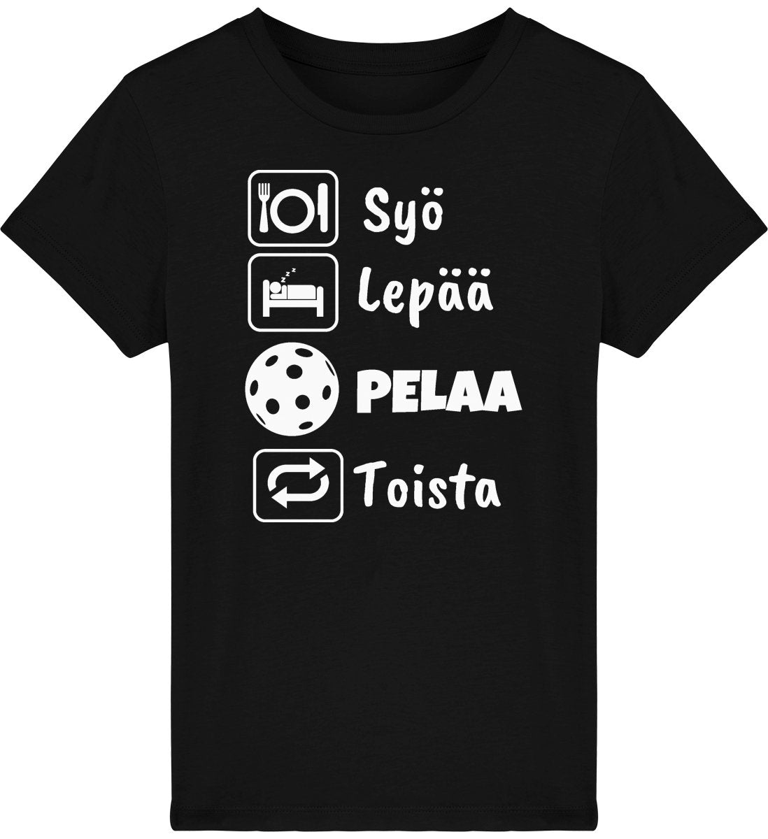 Lasten Syö, Lepää, Salibandy t-paita - FourFan