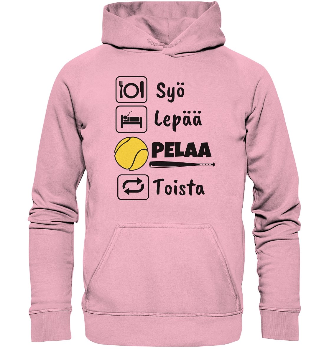 Lasten Syö, Pelaa Pesis huppari - FourFan