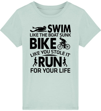 Lasten Triathlon Swim like t-paita - FourFan