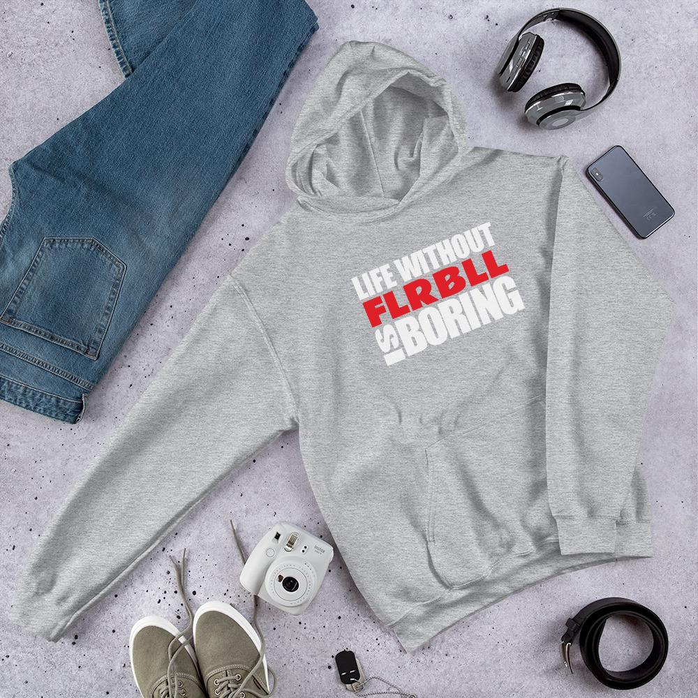 Life without floorball huppari unisex - FourFan