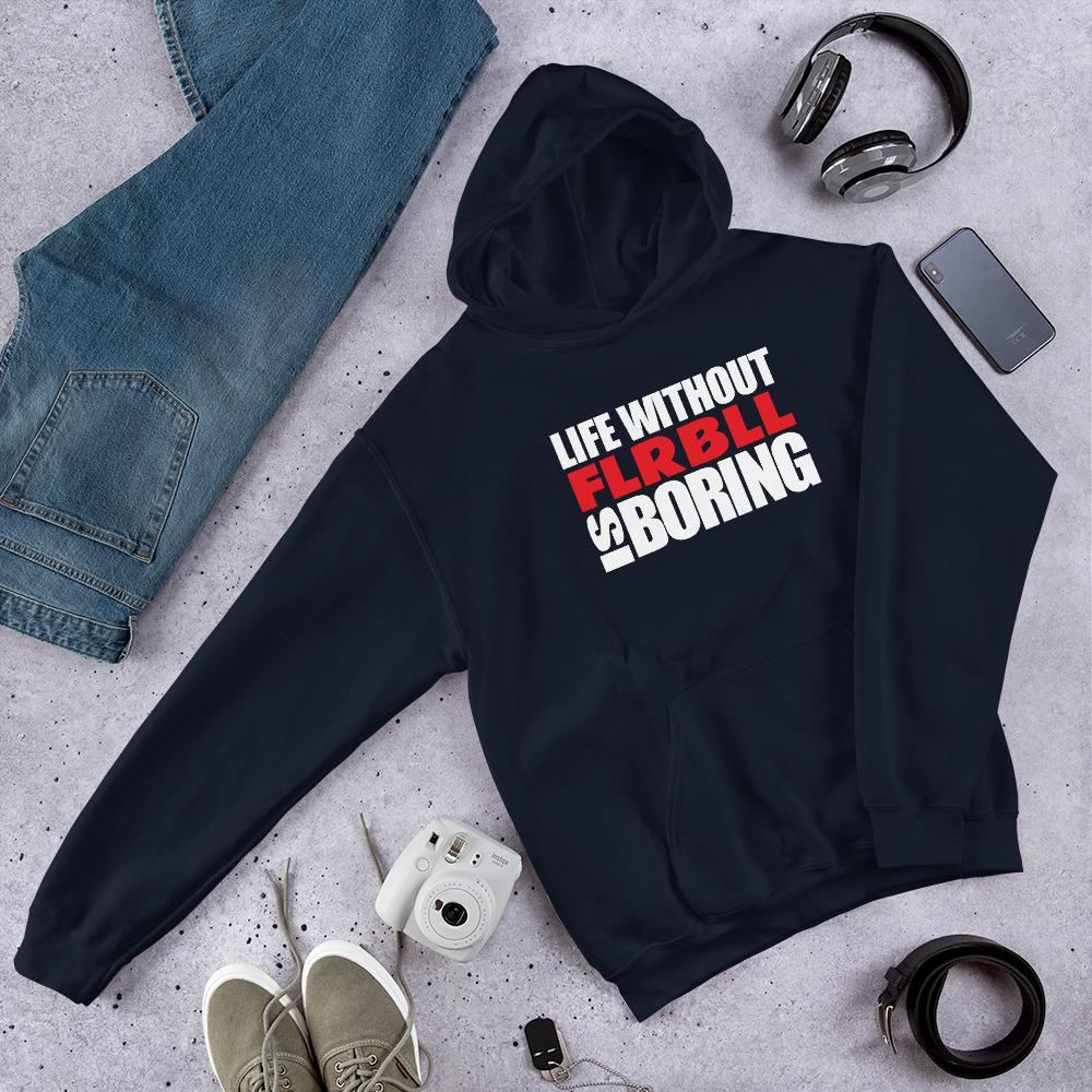 Life without floorball huppari unisex - FourFan