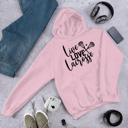 Live Love Lacrosse huppari unisex - FourFan