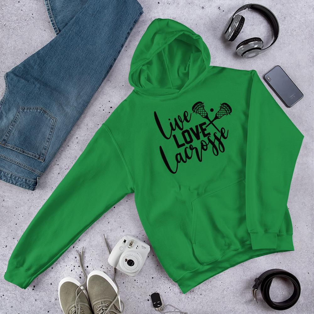 Live Love Lacrosse huppari unisex - FourFan