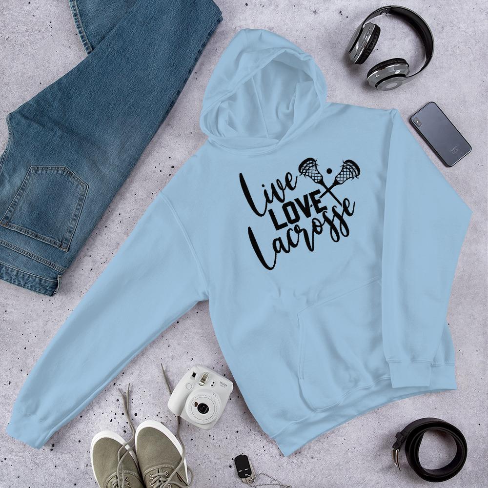 Live Love Lacrosse huppari unisex - FourFan