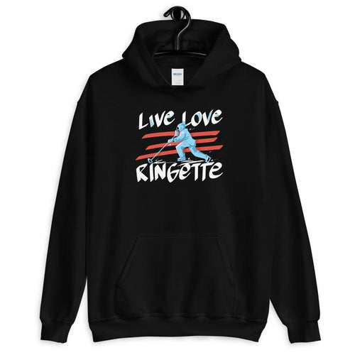 Live Love Ringette huppari unisex - FourFan