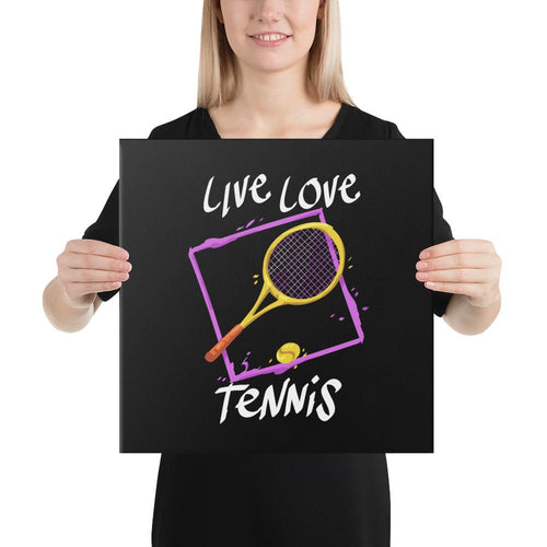 Live, Love Tennis canvastaulu - FourFan