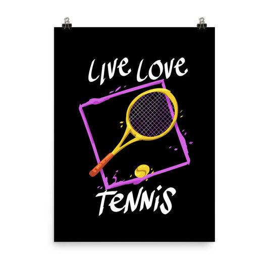 Live, Love Tennis juliste - FourFan