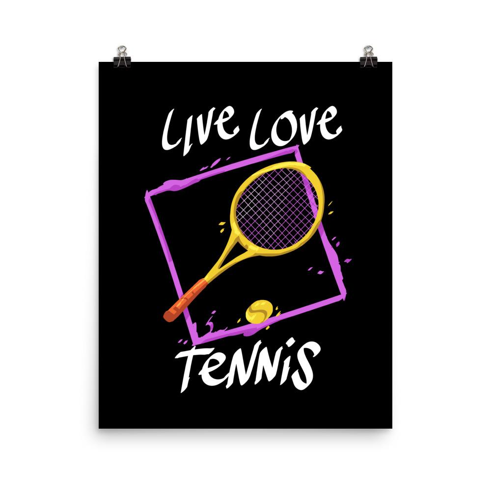 Live, Love Tennis juliste - FourFan