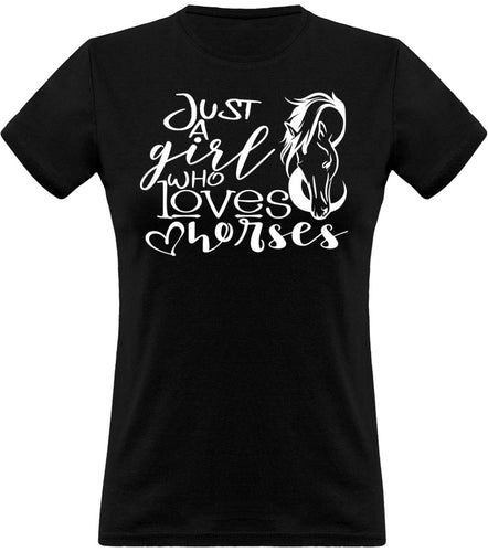 Love horses naisten klassinen t-paita - FourFan