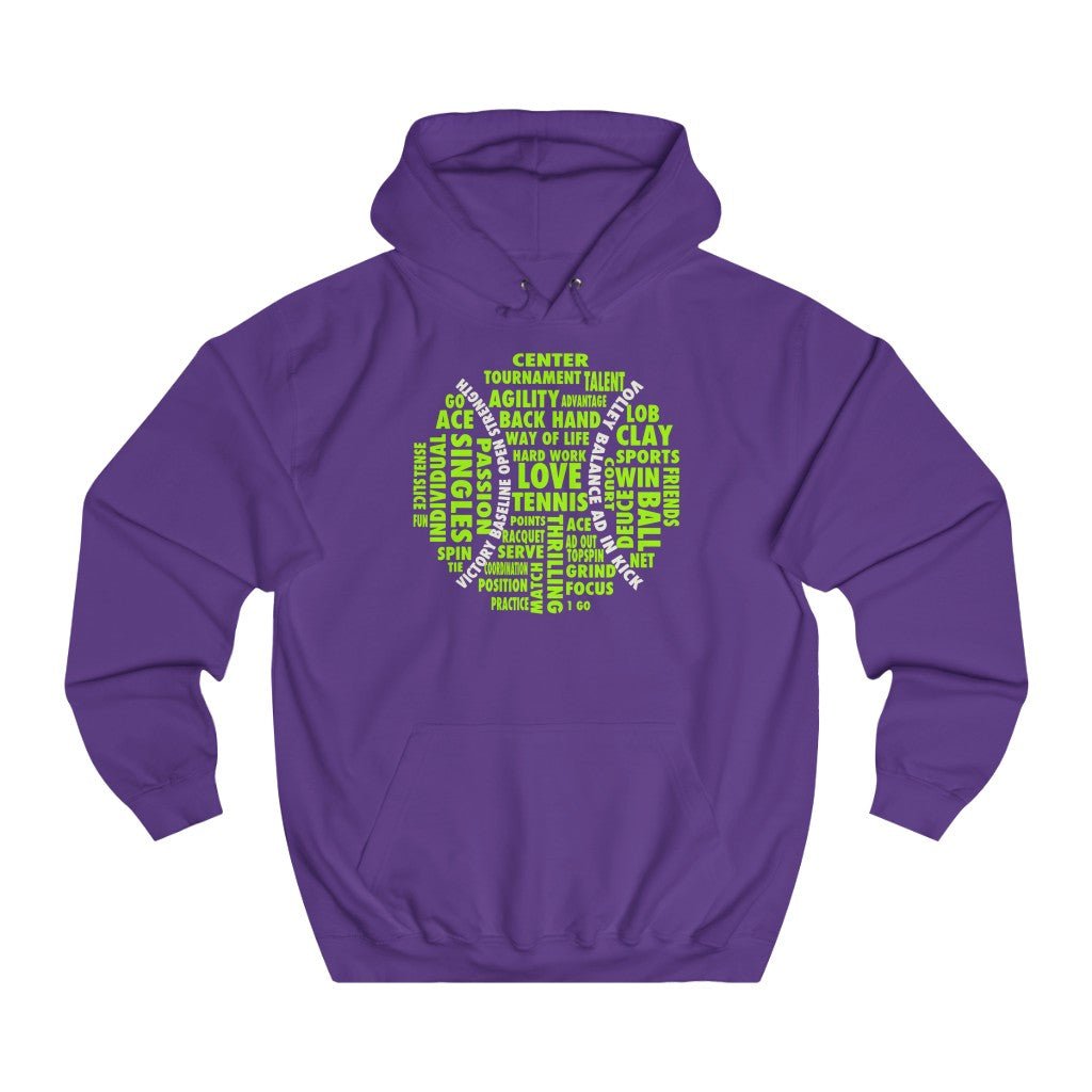 Love Tennis huppari unisex - FourFan