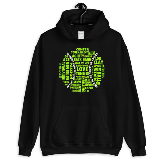 Love Tennis huppari unisex - FourFan