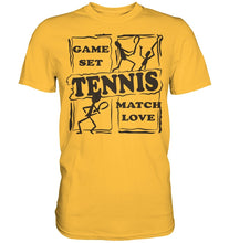 Load image into Gallery viewer, Match Love Tennis t-shirt unisex - FourFan
