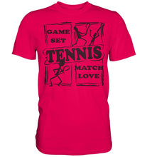 Load image into Gallery viewer, Match Love Tennis t-shirt unisex - FourFan
