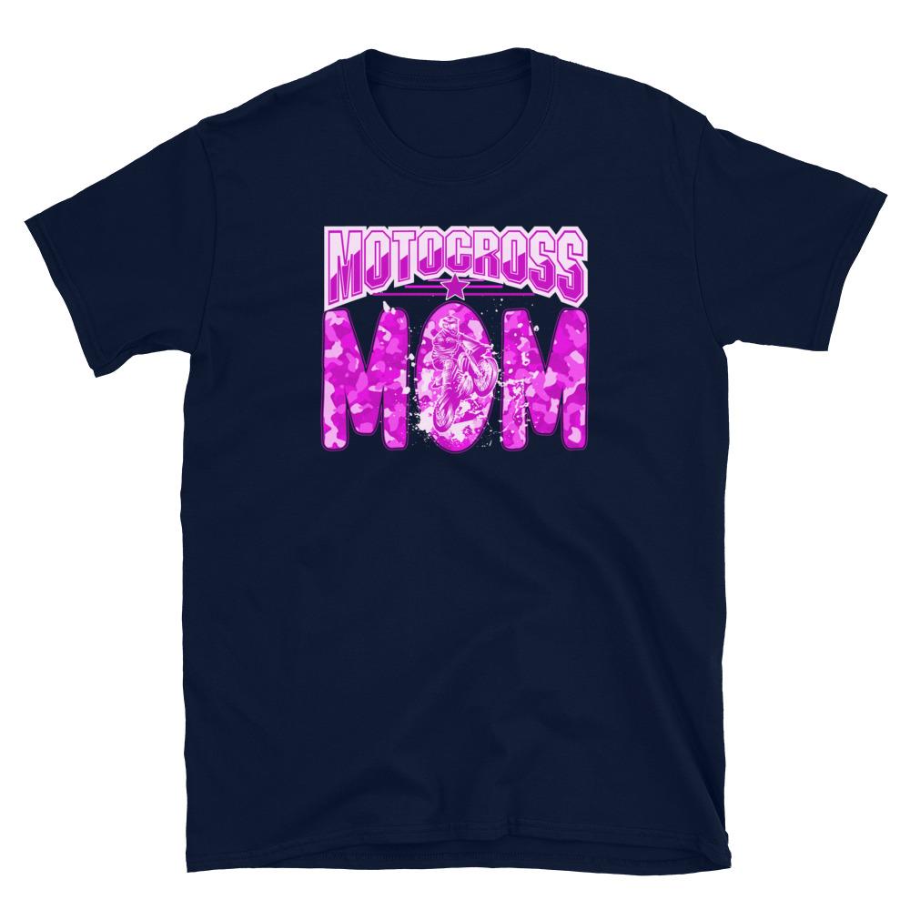 Motocross mom t-paita - FourFan