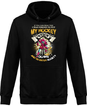 Lataa kuva Galleria-katseluun, My Hockey Stick jääkiekko huppari unisex - FourFan
