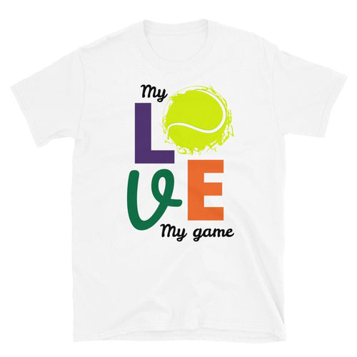 My Love My Game Tennis t-paita - FourFan